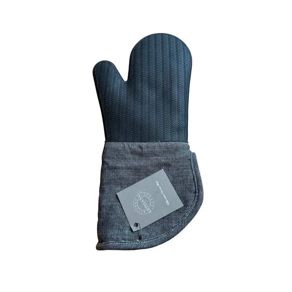 Silicone oven mitt artisanal kitchen supply